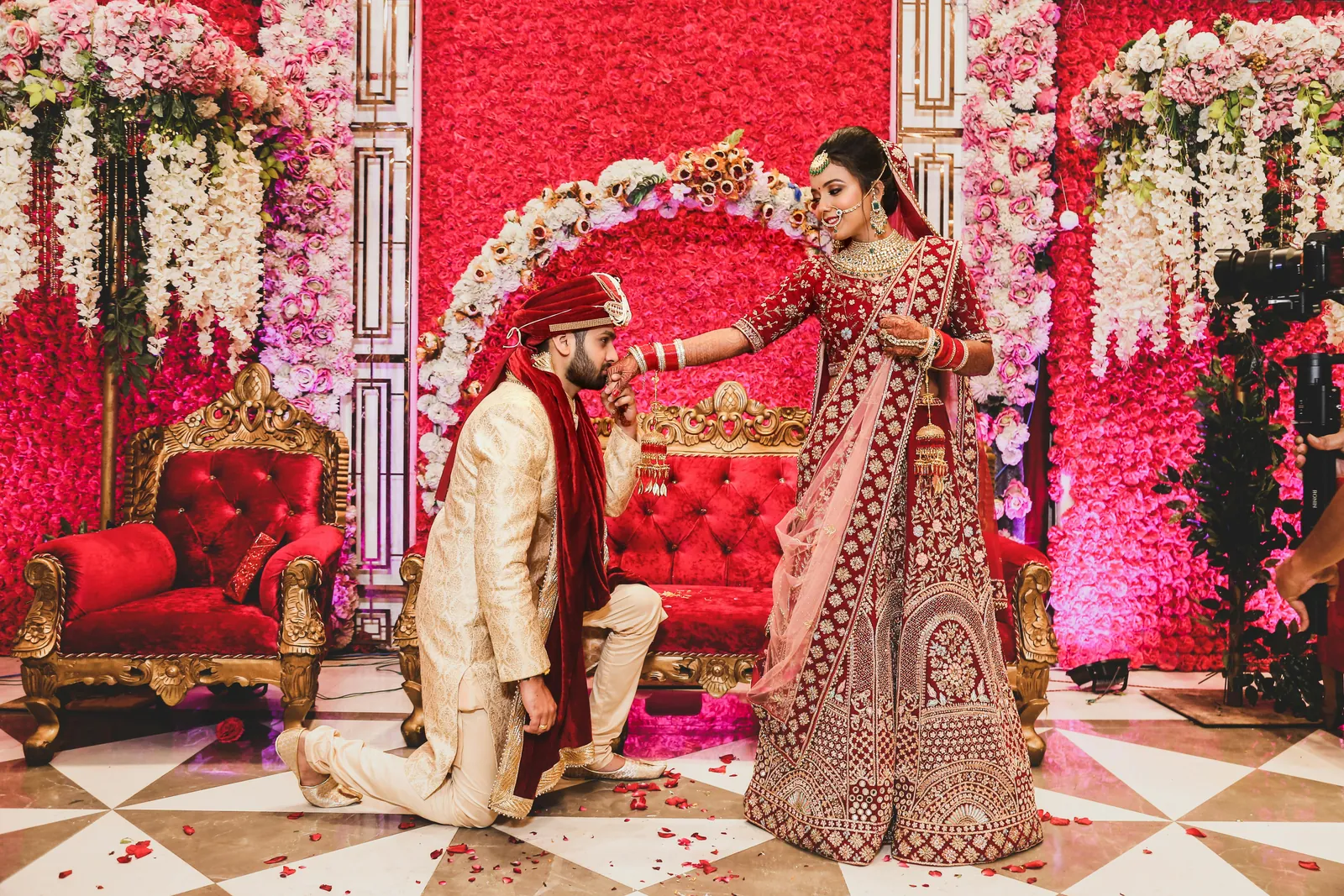 Event venue styled for a celebration
